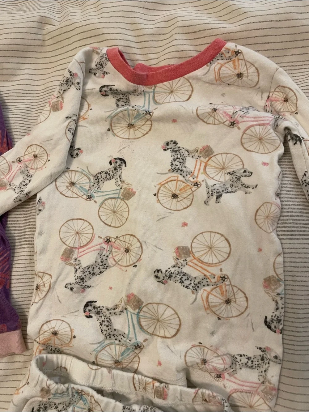 Burts Bees purple pajama